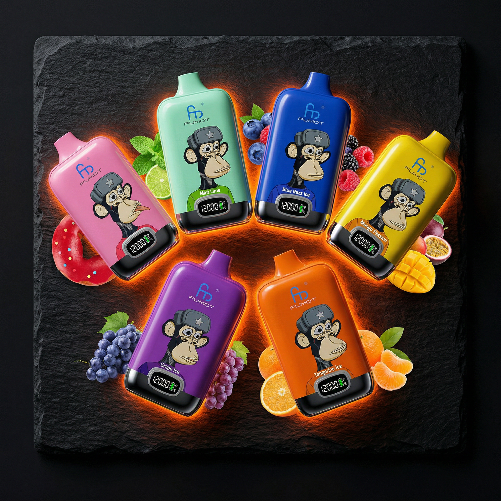 34 Fumot Aromen Übersicht