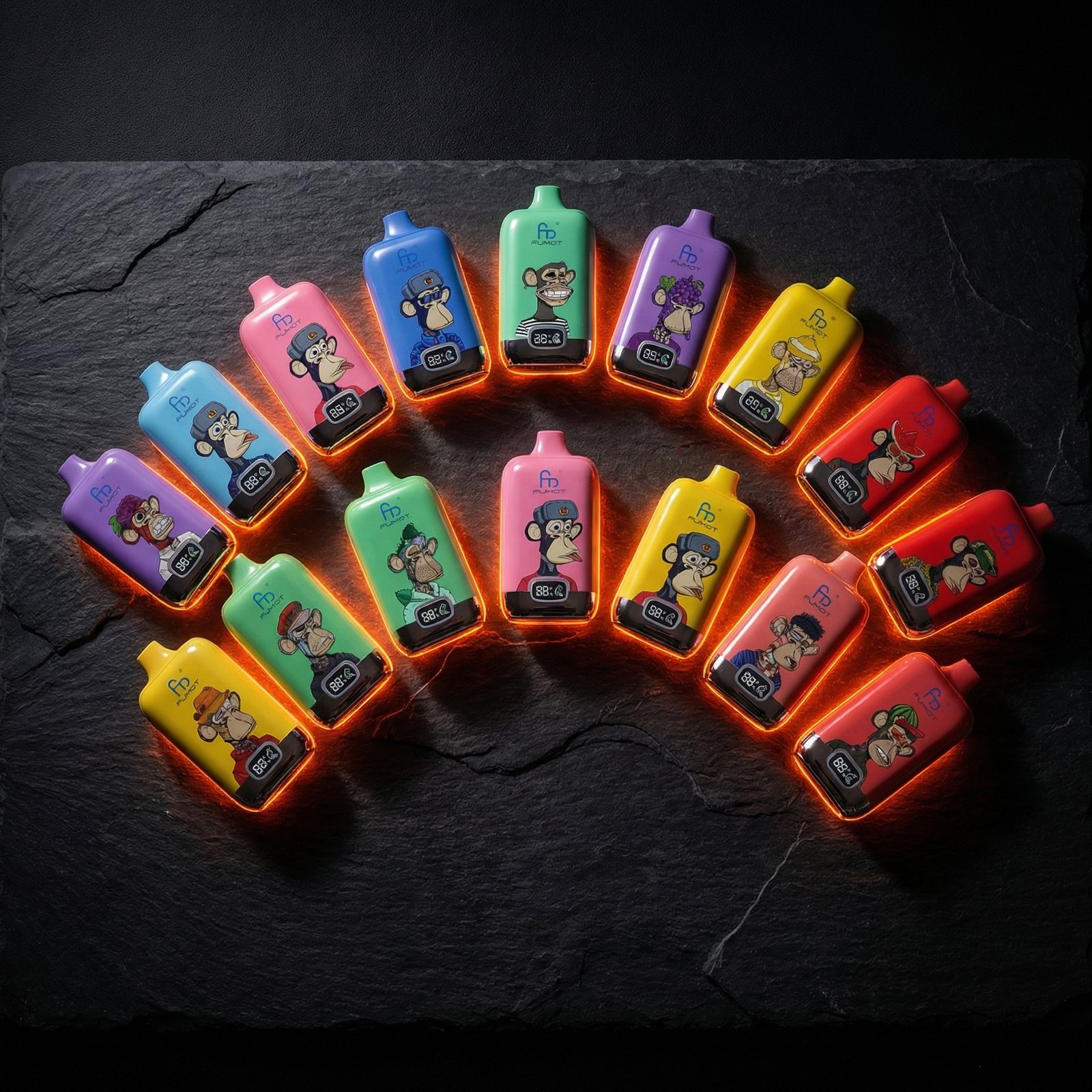 Fumot 12K Kollektion – Alle Aromen